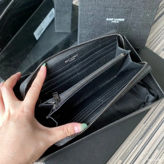 YSL ZIPPY WALLET MONOGRAM 0808